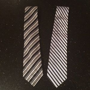 (2) Men’s Stripes Tie Bundle